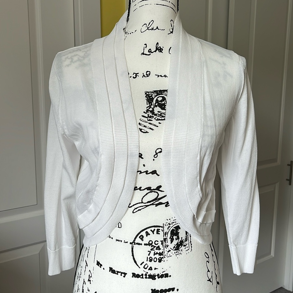 The Limited Shrug Cardigan, White